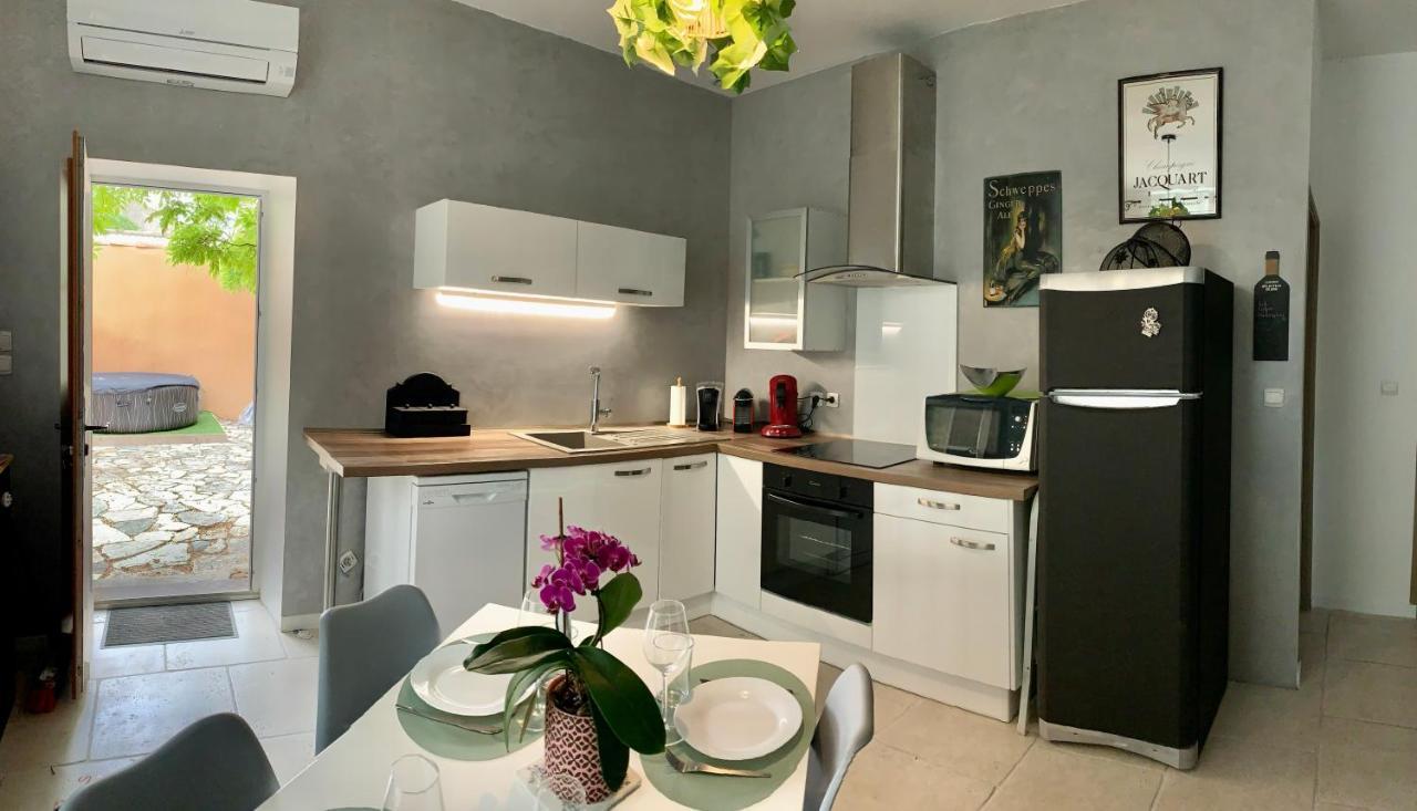 Appartement Avec Jardin Privatif Cazouls-les-Beziers Luaran gambar